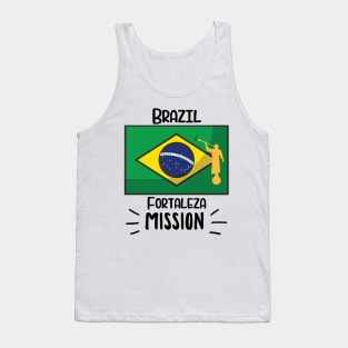 Brazil Fortaleza Mormon LDS Mission Missionary Gift Idea Tank Top